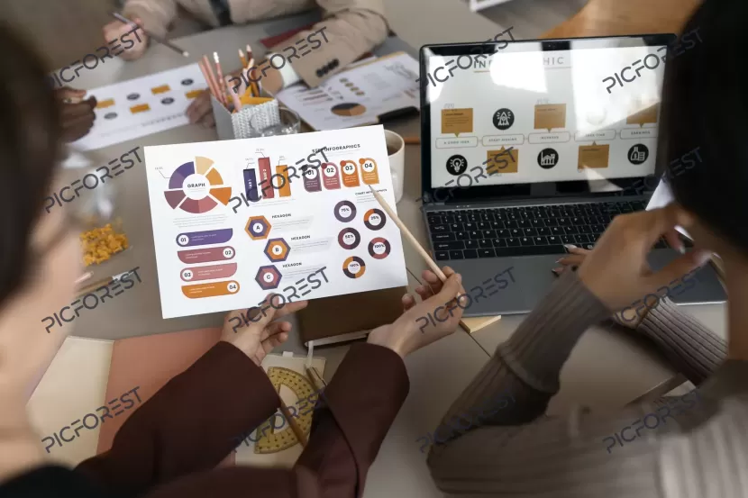 دانلود عکس جلسه رسمی بررسی عملکرد کسب و کار